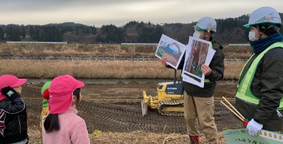 子ども達の現場見学